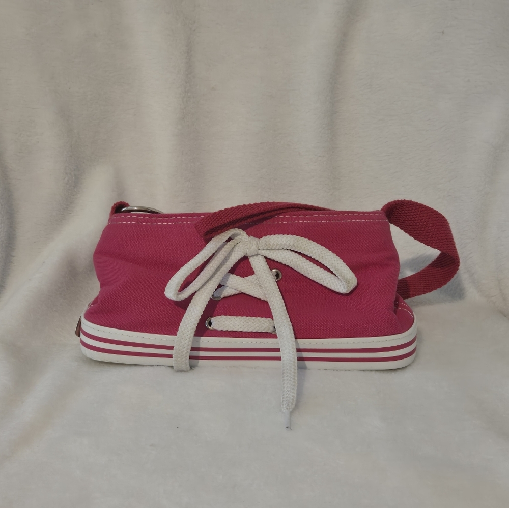 LEI Vintage Pink Lace-Up Women's Bag